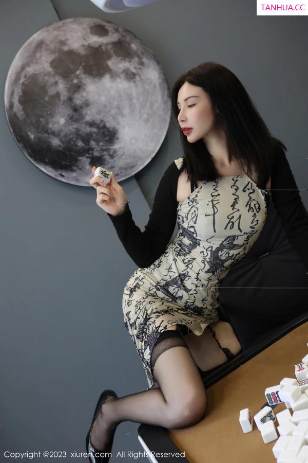 薛曼柔  [XiuRen]高清写真图 2023.08.03 No.7178 曼柔 黑丝美腿第8张图片
